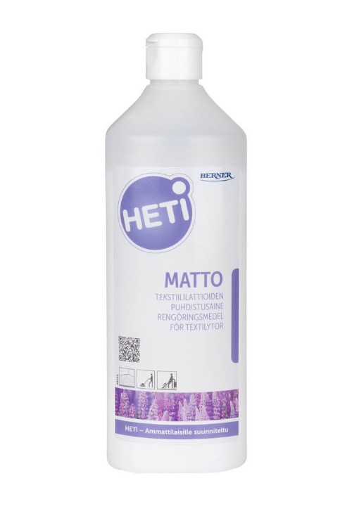 Puhdistusaine 1L HETI Matto - Tekstiilien puhdistus ja huolto - 177716 - 1