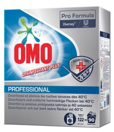 Pyykinpesujauhe 8,55kg OMO Professional - Tekstiilien puhdistus ja huolto - 163736 - 1