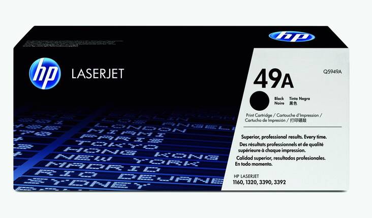Värikasetti HP 49A Q5949A laser - HP laservärikasetit ja rummut - 113216 - 1