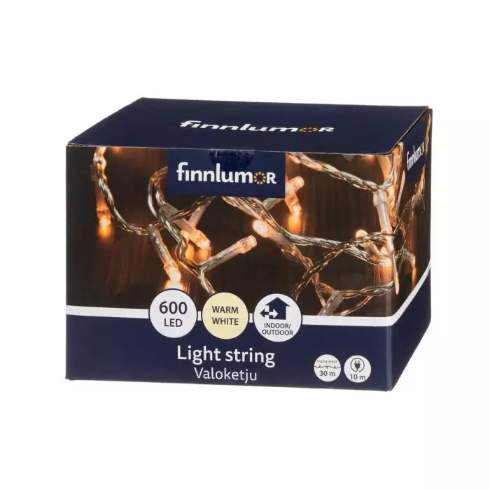 Valosarja 30m 600led FINNLUMOR - Kausivalot - 190276 - 1