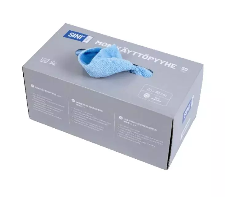 Mikrokuitupyyhe 30x30cm SINI - Mikrokuitupyyhkeet - 187916 - 1