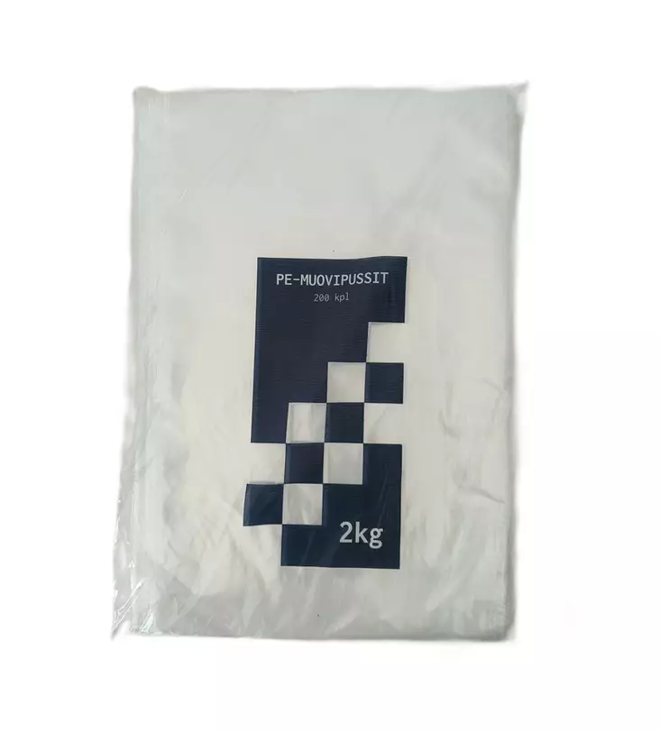 Muovipussi 2kg PE 4000kpl/ltk - Muovikassit - 186586 - 1