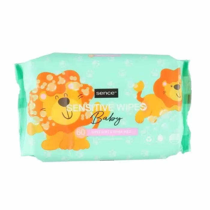 Puhdistuspyyhe kostea SENCE Sensitive - Hoivatuotteet - 187656 - 1