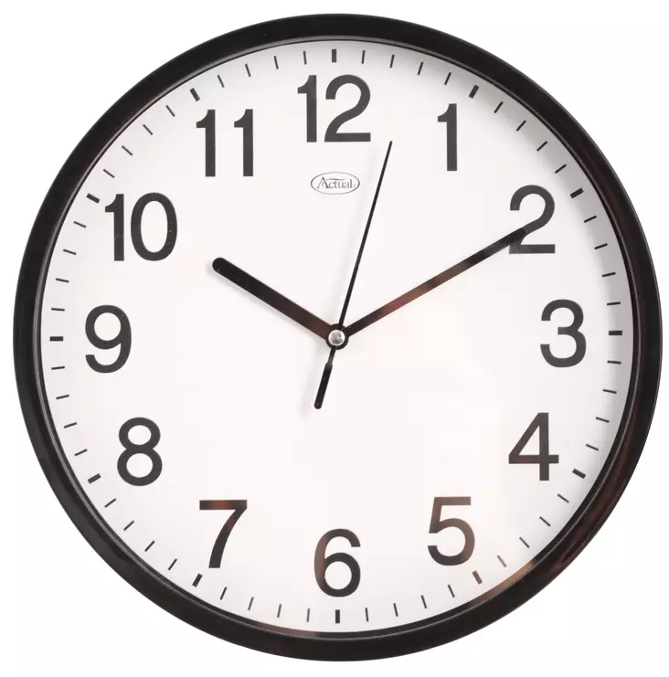 Seinäkello 25cm ACTUAL - Kiinteistövarusteet  - 184216 - 1