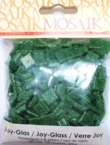 Mosaiikki lasinen J33 Fir green 200g - Mosaiikkipalat - 147137 - 1