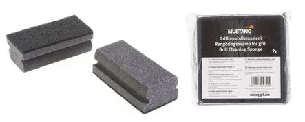 Mustang grillin puhdistussieni 2kpl - Hankaussienet - 135787 - 1