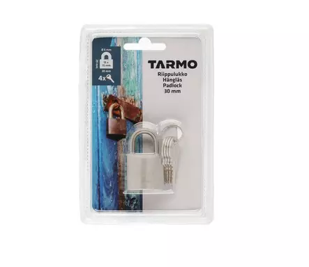 Riippulukko 30mm TARMO - Pientarvikkeet - 180507 - 1
