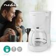 Kahvinkeitin 750W 1,25L NEDIS - Keittiön pienkoneet - 169457 - 2