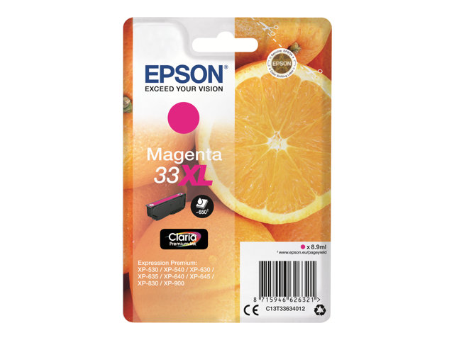 EPSON 33XL mustesuihku - Mustesuihkuvärit Epson - 154917 - 1