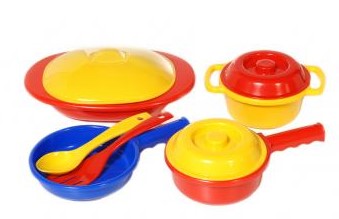 Kattilat 9-osaa PLASTO - Lelut - 174307 - 1