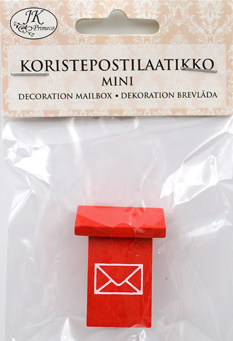 Koristepostilaatikko mini - Askartelutarvikkeet/kartongit - 163777 - 1