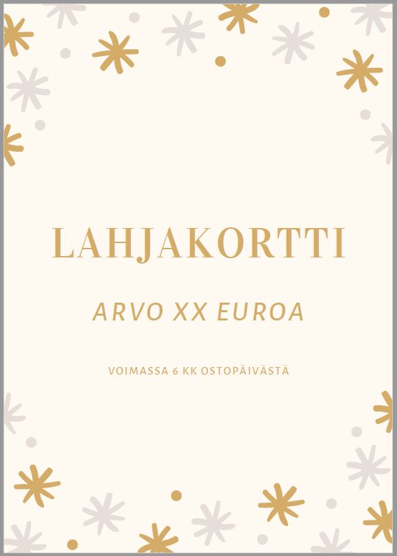 Lahjakortti Verkkokauppaan - Lahjaideoita - 164126 - 1