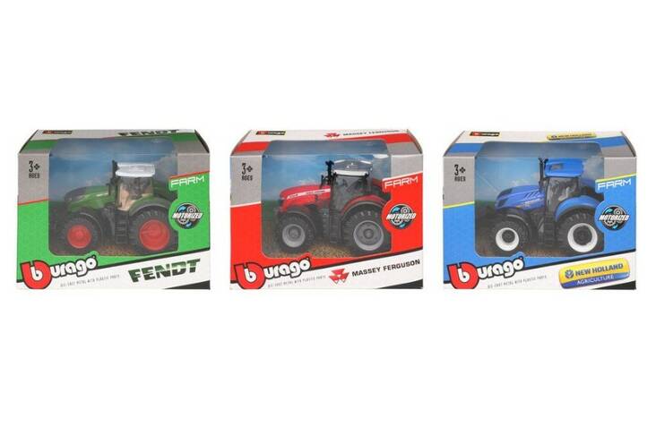 Leikkitraktori 10cm BBURAGO - Lelut - 176157 - 1