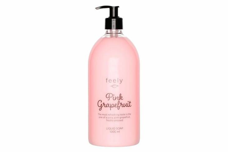 Nestesaippua 1L FEELY Pink Grapefruit - Käsien ja vartalonpesu - 171777 - 1