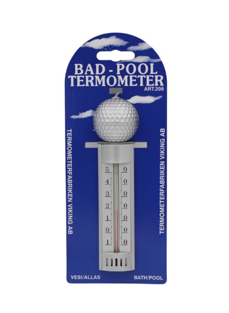 Vesilämpömittari kelluva 19cm - Lelut - 178117 - 1