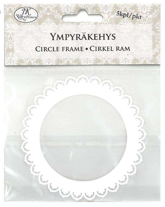 Ympyräkehys pitsi - Askartelutarvikkeet - 168347 - 1