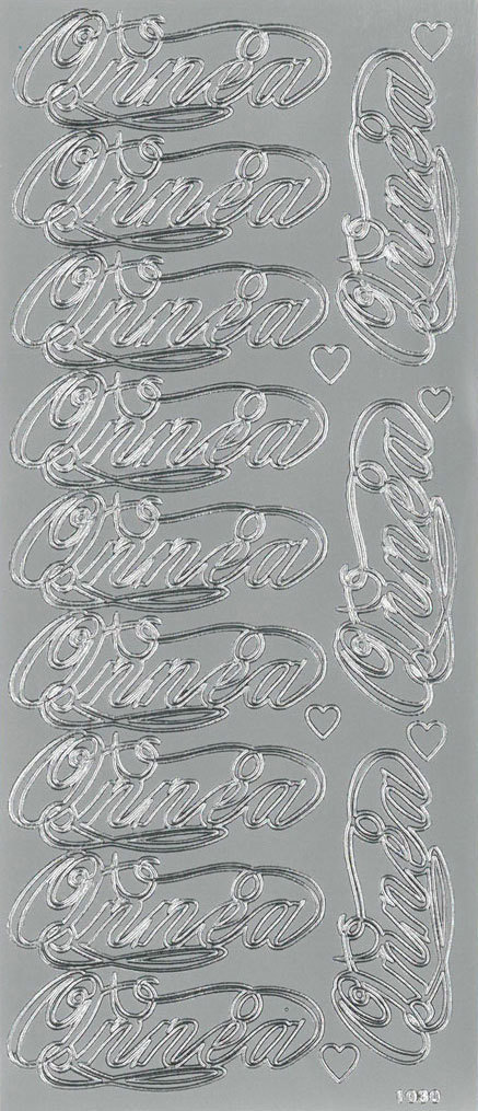 Ääriviivatarra Onnea koristeellinen - Tarrat ja tarrakirjat - 147887 - 1