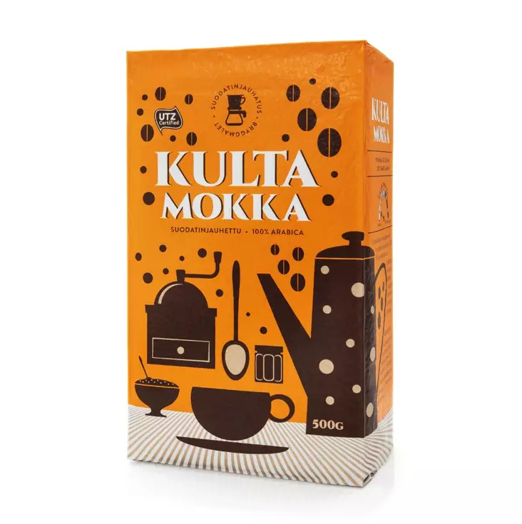 Kahvi 500g KULTA MOKKA - Kahvit, teet ja kaakaot - 157727 - 1