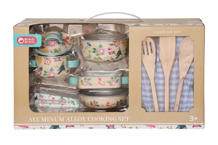 Keittiövälineet leikkisetti 8 osaa - Lelut - 182537 - 1