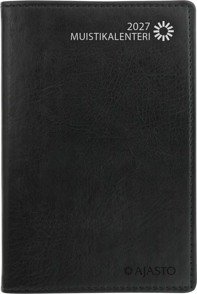 Muistikalenteri, musta - Taskukalenterit - 189387 - 1