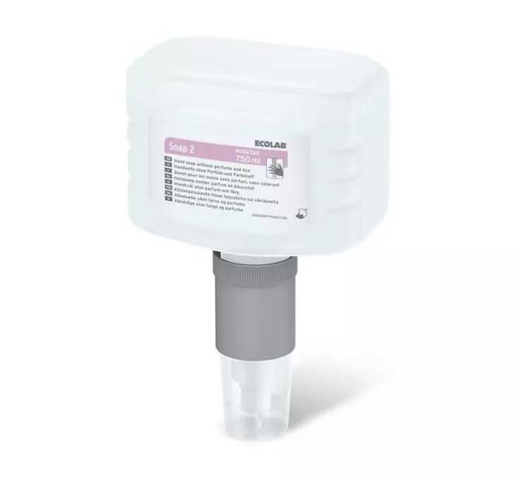 Nestesaippua 750ml ECOLAB Soap 2 - Käsien ja vartalonpesu - 182257 - 1