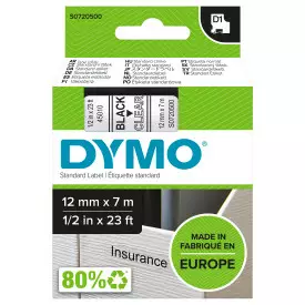 Tarranauha DYMO 12mmx7m 45010 - Tarra- ja kohokirjoitinteipit Dymo - 104057 - 1