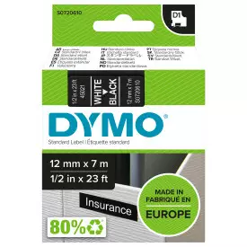 Tarranauha DYMO 12mmx7m 45021 - Tarra- ja kohokirjoitinteipit Dymo - 104067 - 1