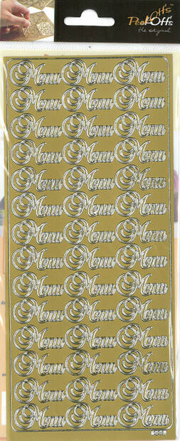 Ääriviivatarra Menu - Tarrat ja tarrakirjat - 146018 - 1