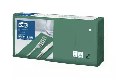 Lautasliina 33x33cm 1/8 TORK Lunch - Servietit ja lautasliinat - 163728 - 1