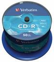 CD-R VERBATIM 80min/700Mb 52x Spindle - CD-R ja DVD-levyt - 159528 - 2