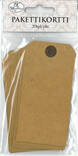 Pakettikortti 5x10cm 20kpl/pkt - Askartelutarvikkeet/kartongit - 147208 - 1