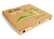 Pizzalaatikko 32x32x3cm Ecobox - Take away ja annosrasiat - 170178 - 1