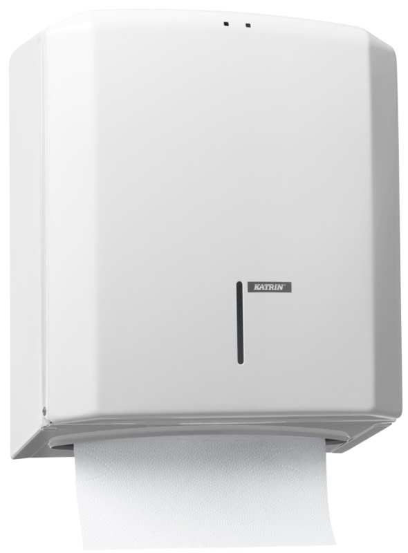 Käsipyyheannostelija KATRIN Metal M - Liuskakäsipyyhkeet ja annostelijat - 159728 - 1