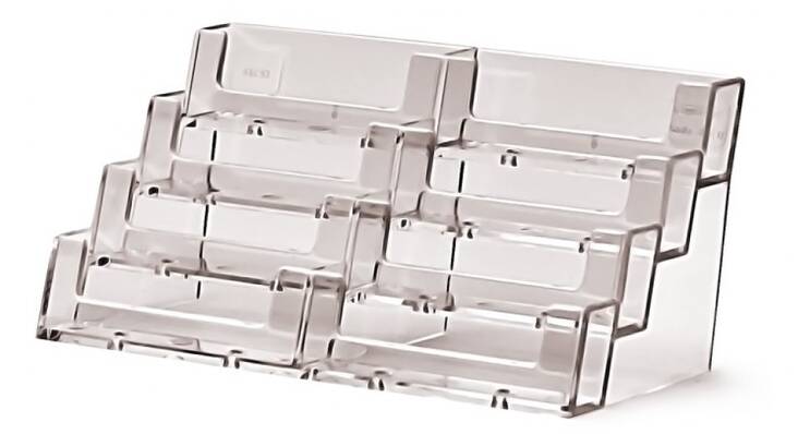 Käyntikorttiteline 8 lokeroa - Käyntikorttien säilytys - 134308 - 1