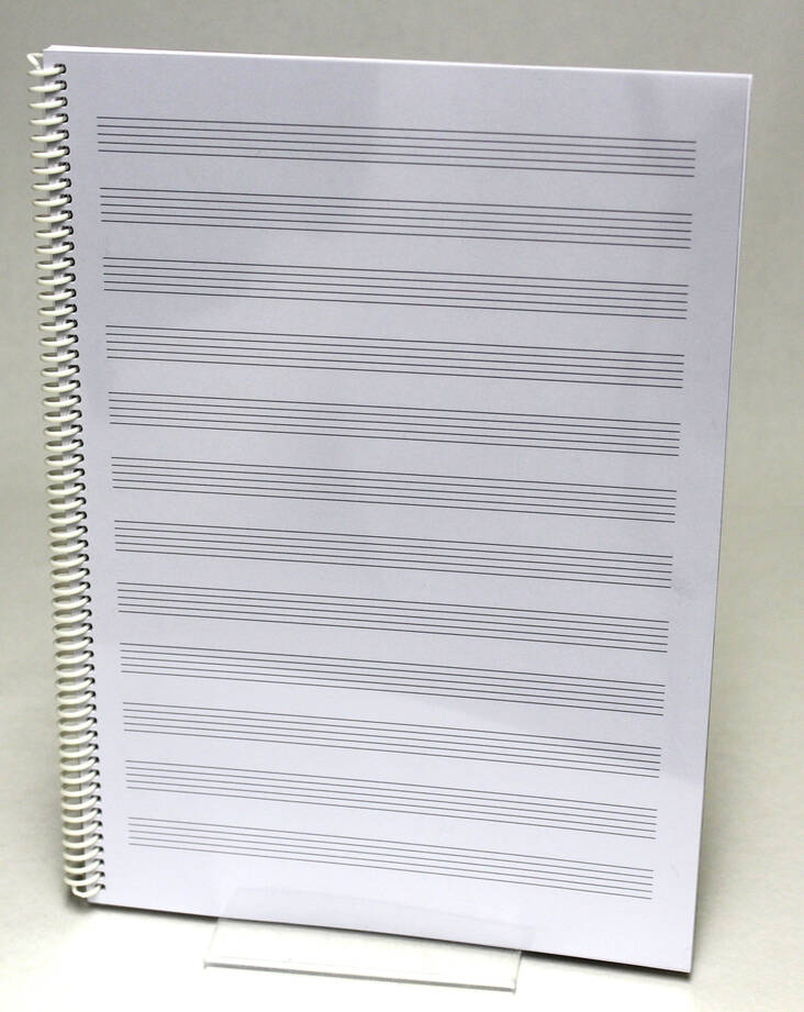 Nuottivihko A4/30 kierreselkä - Kouluvihkot - 101958 - 1