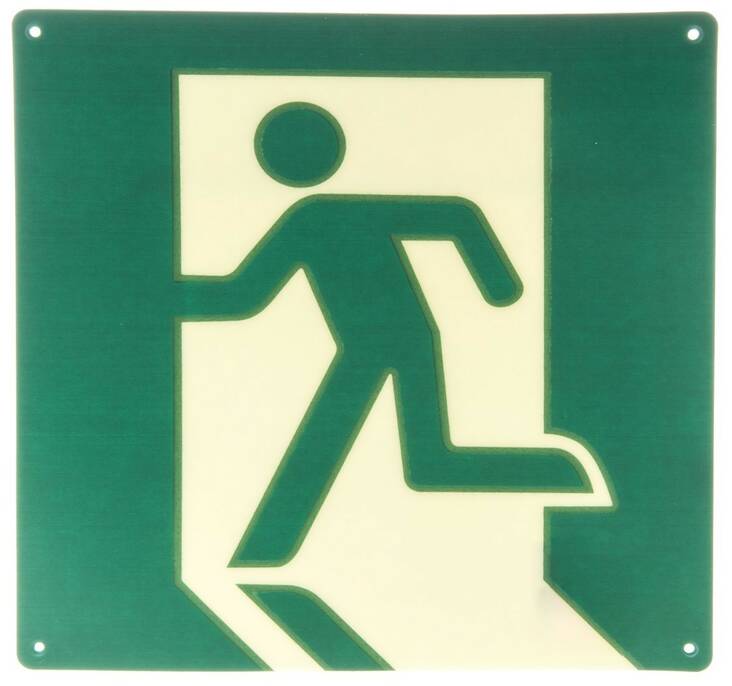 Opaste Poistumistie jälkivalaiseva XPERT - Kyltit ja opasteet - 133368 - 1