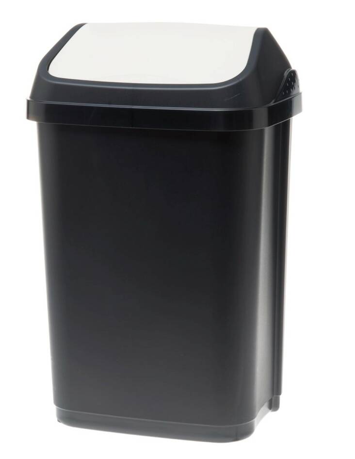 Roskakori 25L heilurikannella KEEEPER - Roska-, tuhka- ja jäteastiat - 150278 - 1