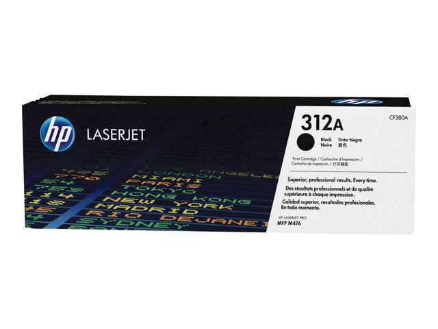 Värikasetti HP 312A CF380A laser - HP laservärikasetit ja rummut - 146868 - 1
