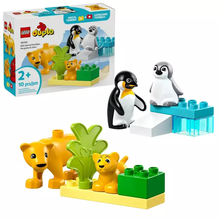 Pingviinit ja leijonat LEGO Duplo Town - Legot - 184628 - 1