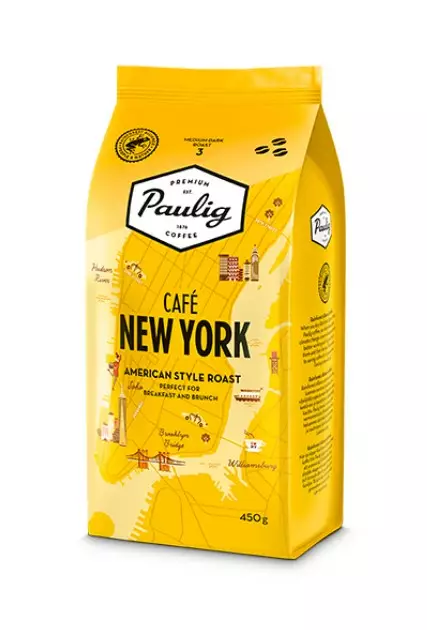 Kahvipapu 450g PAULIG New York - Kahvit, teet ja kaakaot - 163658 - 1
