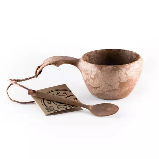 Kuksa 2,1dl ja lusikka KUPILKA - Retkeily-ja harrastustarvikkeet - 189958 - 1