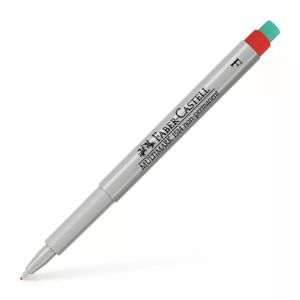 Merkkauskynä F/0,6mm FABER-CASTELL - Piirtoheitinkynät vesiliukoiset - 189738 - 1