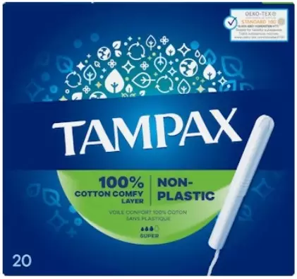 Tamponi Tampax 20kpl/pkt - Inkontinenssisuojat ja terveyssiteet - 186018 - 1