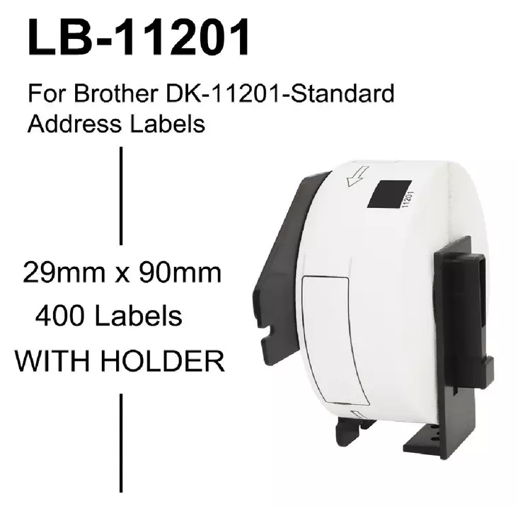 Tarranauha Brother tarvike DK-11201 - Tarra- ja kohokirjoitinteipit Dymo - 187978 - 1