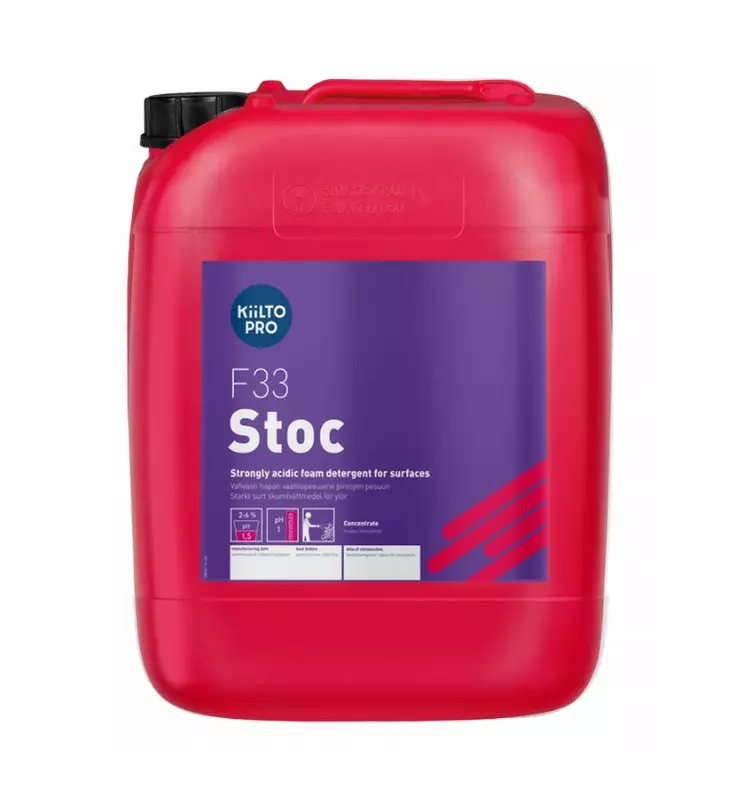 Vaahtopesuaine 20L KIILTO F 33 Stoc - Muut erikoispesuaineet - 179268 - 1