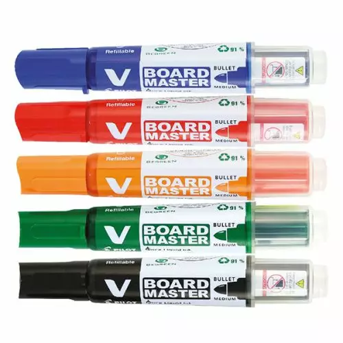 Valkotaulutussi PILOT V BOARD MASTER pyöreä - Valkotaulukynät - 177798 - 1
