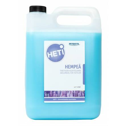 Huuhteluaine 5L HETI Hempeä - Tekstiilien puhdistus ja huolto - 148709 - 1