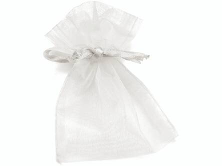 Organzapussi 10x8cm - Häätarvikkeet - 142789 - 1
