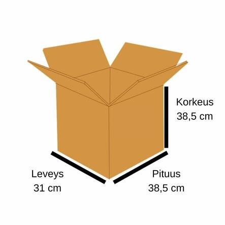Pahvilaatikko nro 9 - Pahvilaatikot - 171809 - 1