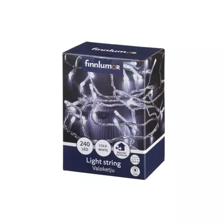 Valosarja 23,9m 240led FINNLUMOR - Kausivalot - 190279 - 1